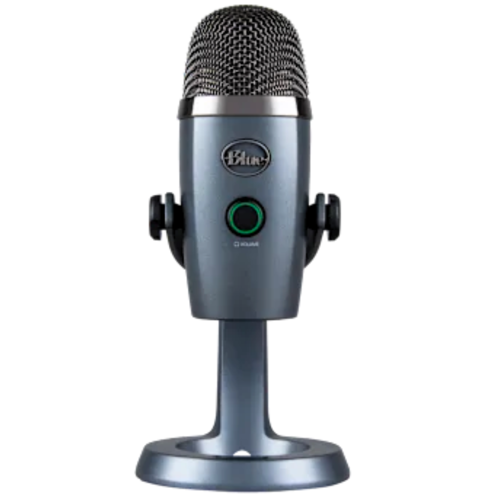 MICROFONO BLUE YETI LOGITECH GRIS