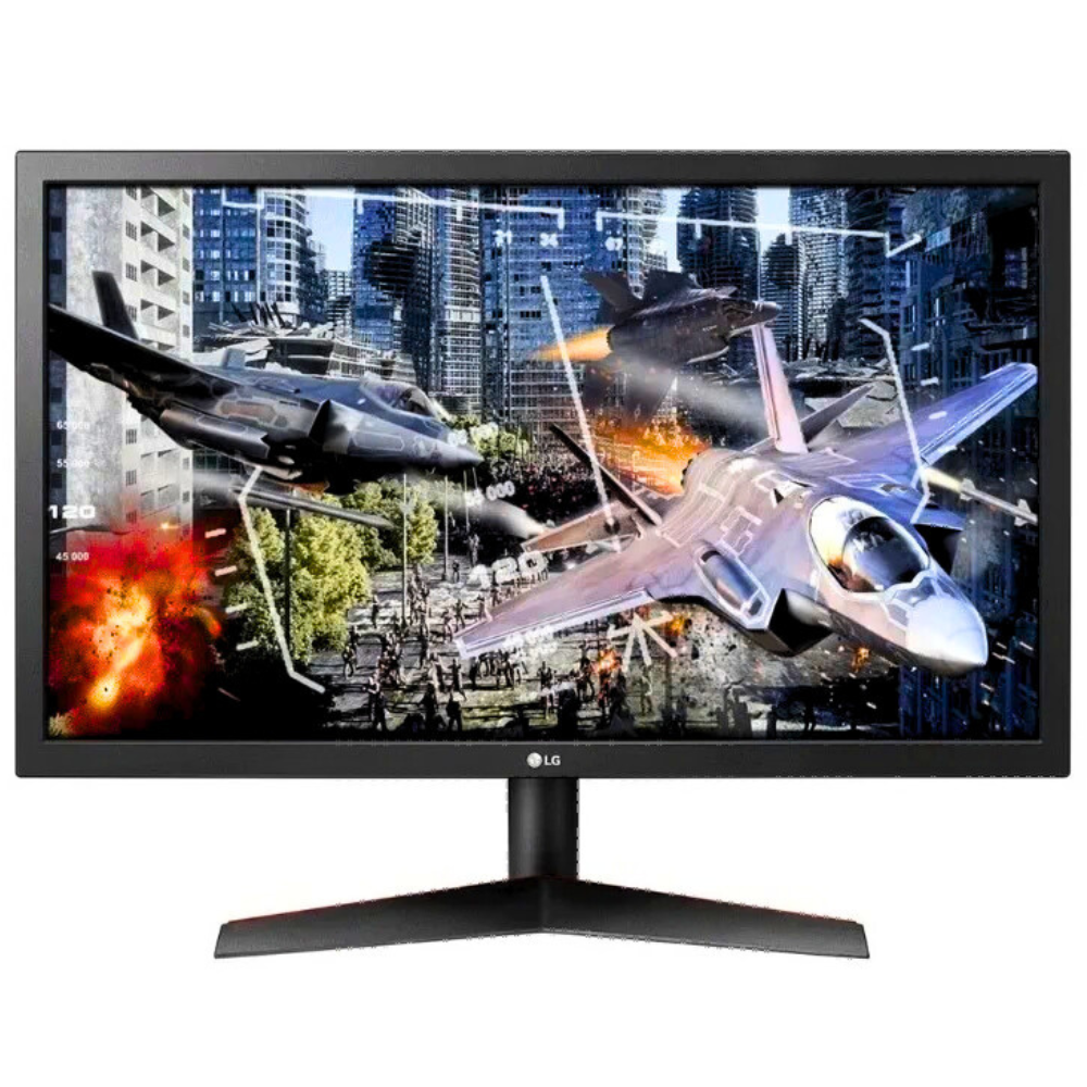 MONITOR LG 24GL600F-B 24.0 PLANO 144HZ 1MS CON DETALLE EN EL CARGADOR