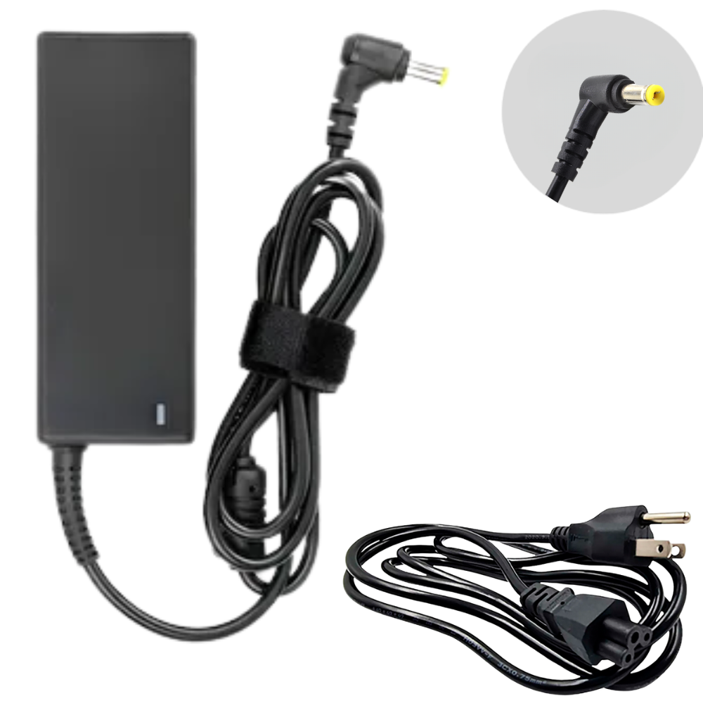 M01P CARGADOR ACER UNIVERSAL 19V 1.58A PUNTA AMARILLA