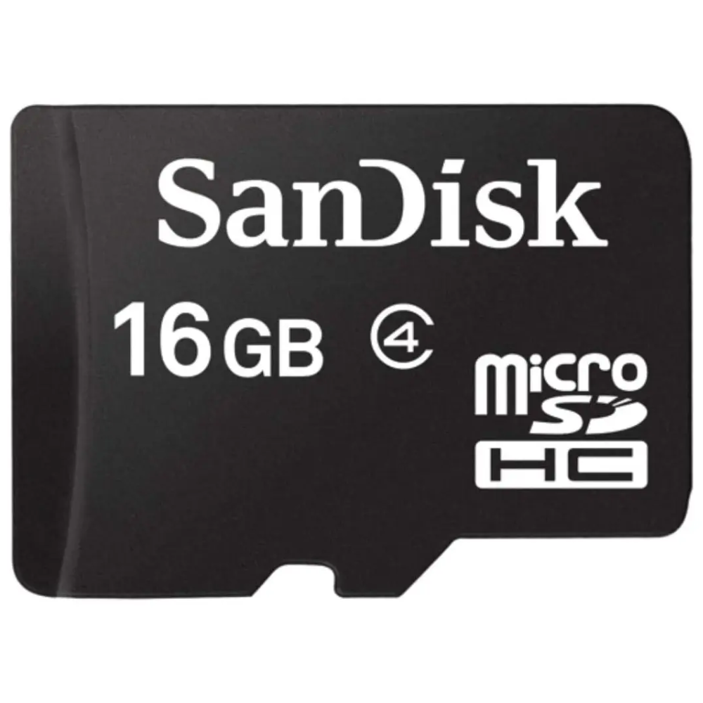 MEMORIA MICRO SD 16GB SANDISK CLASE 4