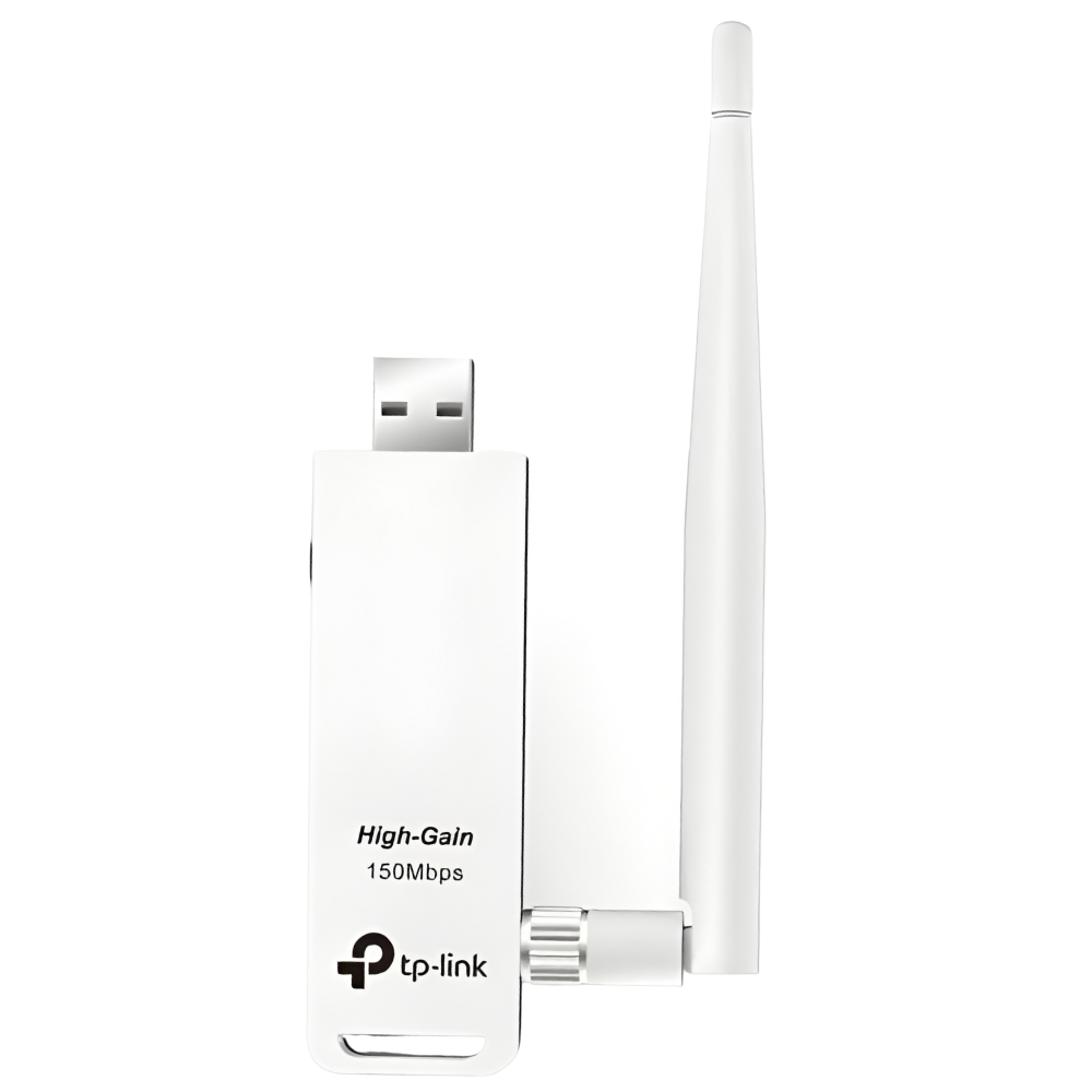ADAPTADOR USB TP-LINK TL-WN722N 150MBPS INALAMBRICO DE ALTA SENSIBILIDAD