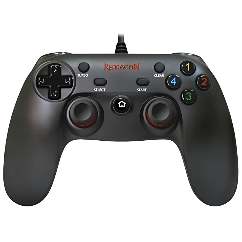 CONTROL ALAMBRICO REDRAGON SATURN G807 NEGRO