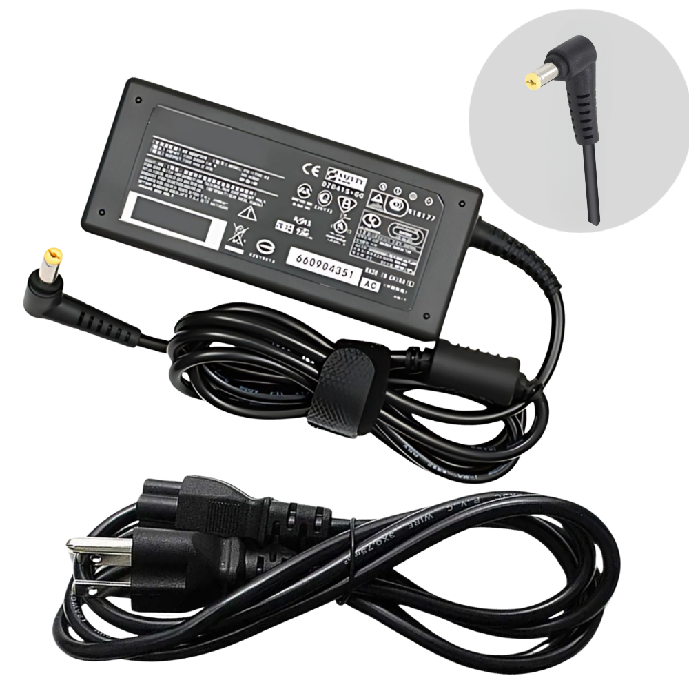 CARGADOR PARA ACER UNIVERSAL 19V 3.42A PLUG 5.5MM