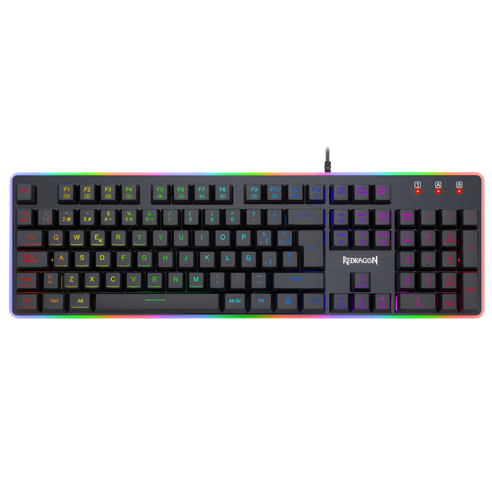 TECLADO GAMER REDRAGON DYAUSZ K509-RGB NEGRO