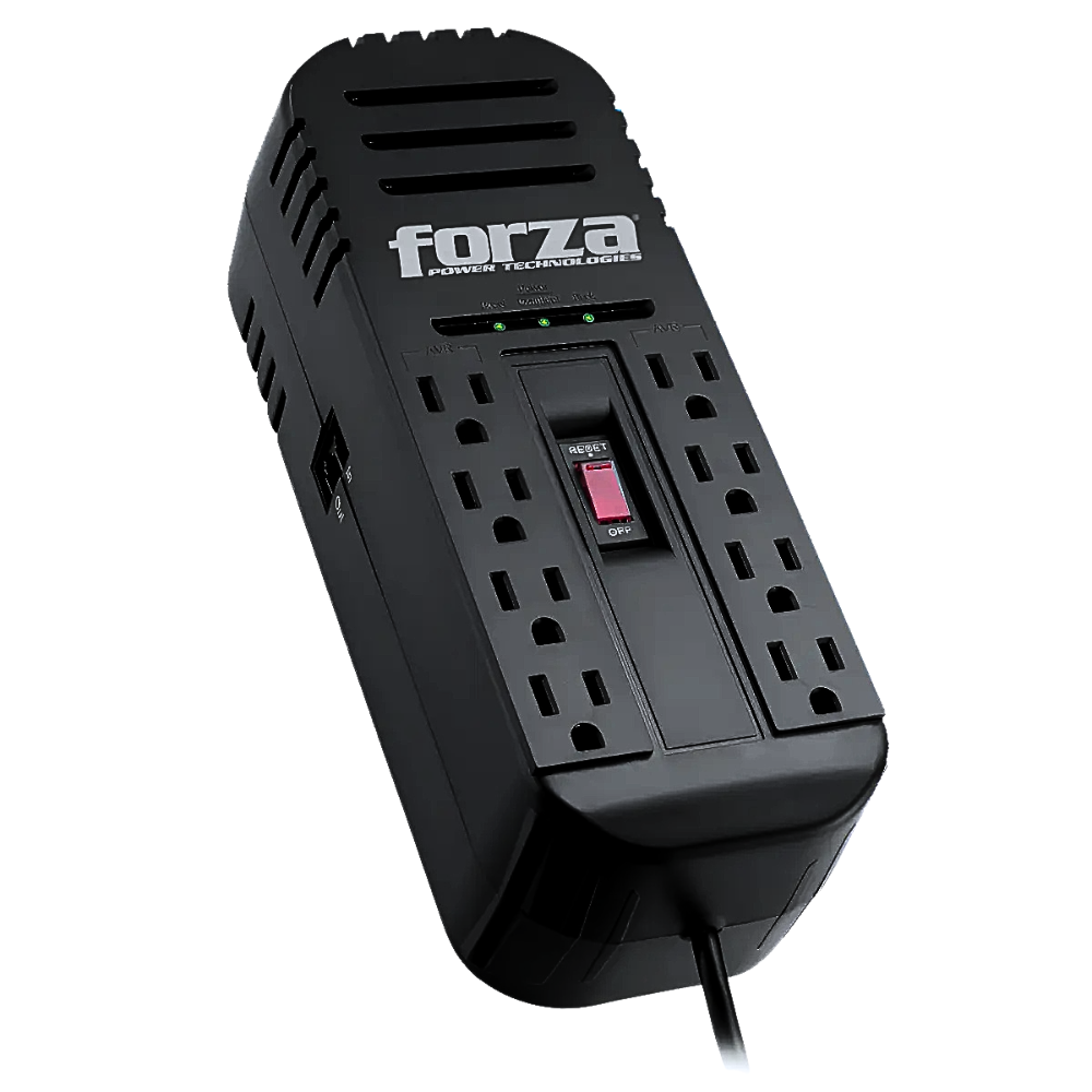REGULADOR ESTABILIZADOR FORZA AVR FVR-2201 2200VA / 8 TOMAS
