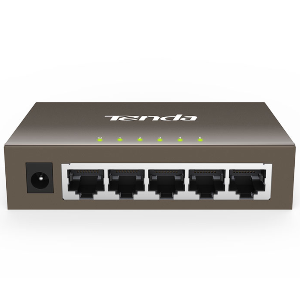 SWITCH TENDA G1005D 5 PUERTOS 10/100/1000 GIGABIT