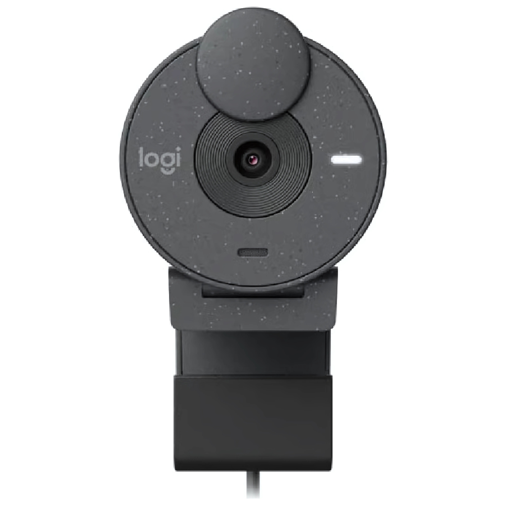 CAMARA WEB LOGITECH BRIO 300 FULL HD USB TIPO USB-C (NEGRO)