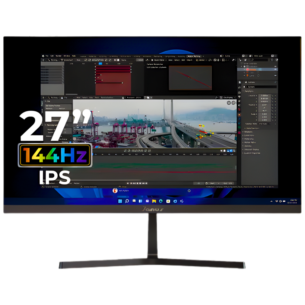 MONITOR JANUS J27144OIPSN 27 PULGADAS 144HZ FULL HD