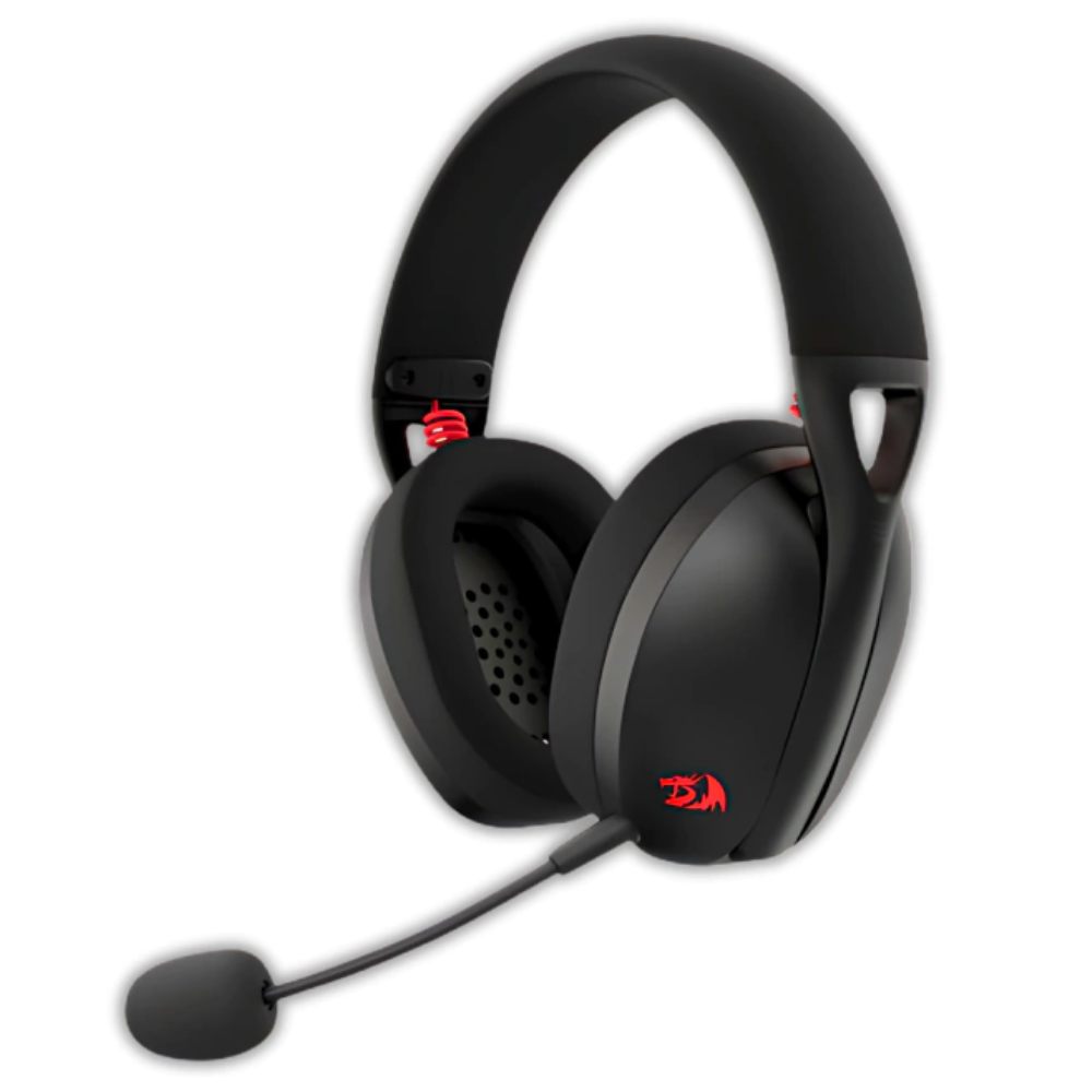 DIADEMA GAMER INALAMBRICA REDRAGON IRE PRO H848 NEGRO