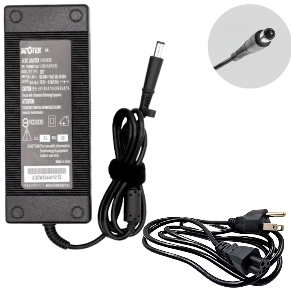 CARGADOR HP UNIVERSAL 19V 9.5A PUNA AGUJA 7.4*5.0MM (2537)