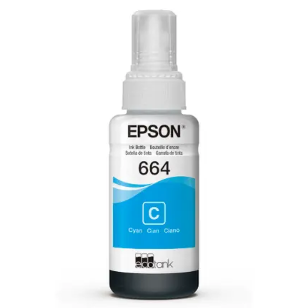TINTA EPSON 664 ORIGINAL AZUL BOLSA