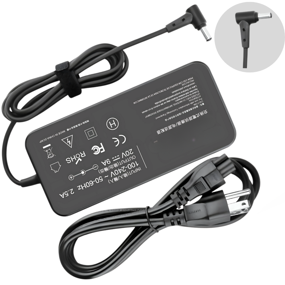 CARGADOR PARA ASUS TUF 20V 9A 180W 6.0*3.7MMM (2659)