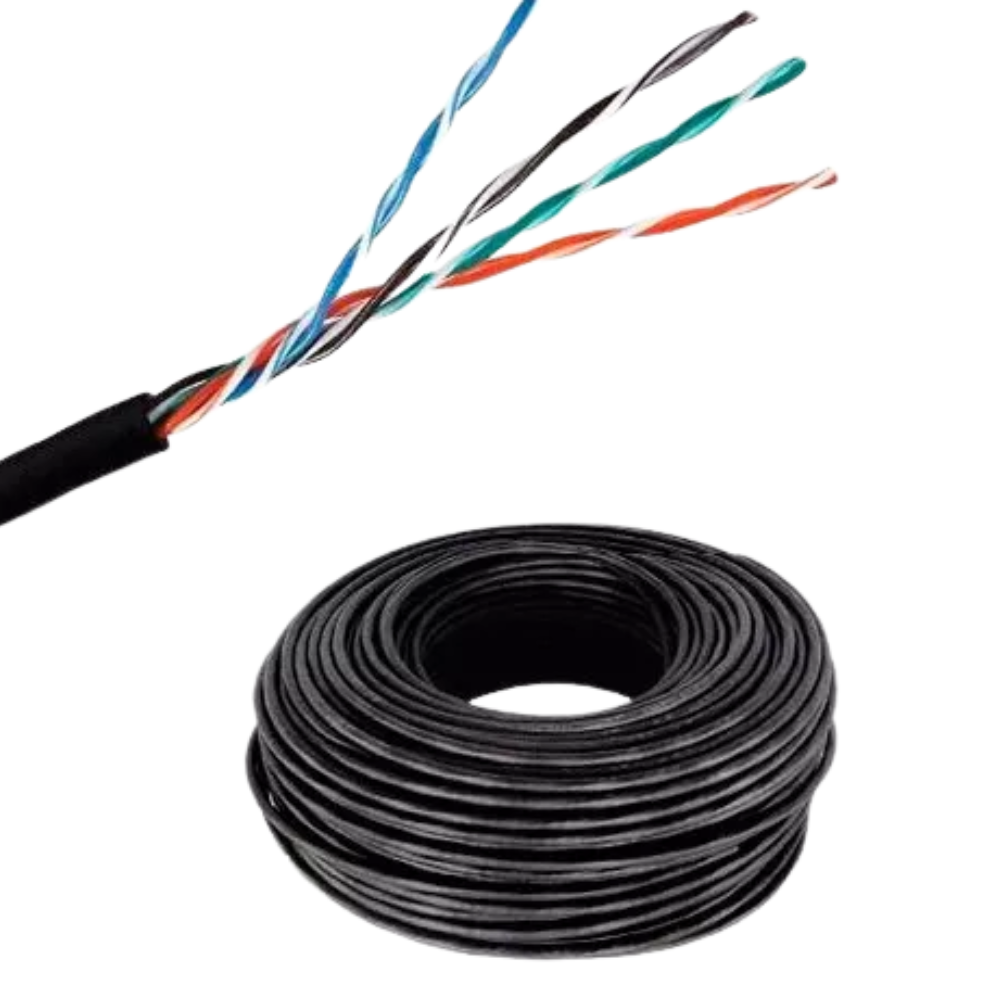 CABLE UTP CAT5 EXTERIOR ALEACION POR METROS