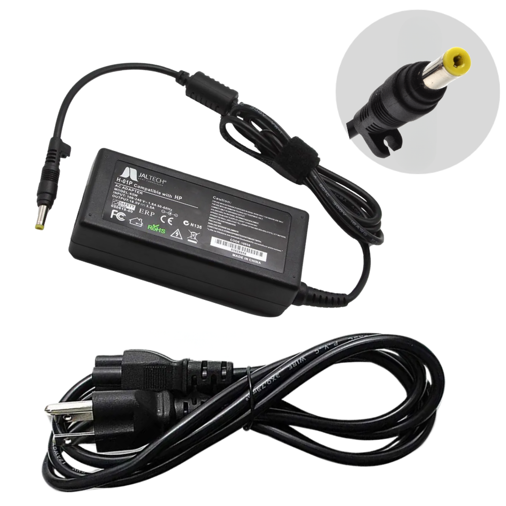 H01P CARGADOR HP JALTECH 18.5V 3.5A PLUG 4.8*1.7MM