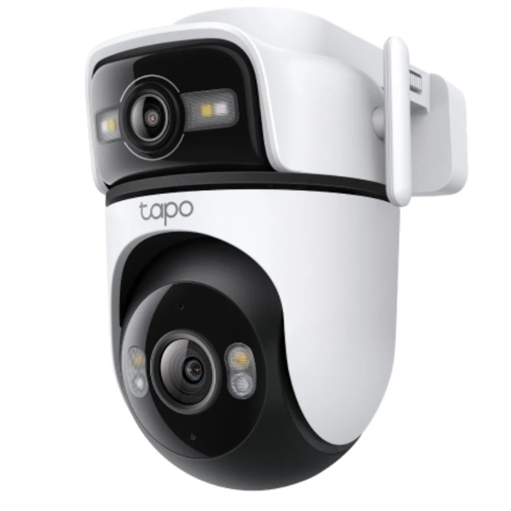 CAMARA WIFI TP-LINK TAPO C545D DOBLE LENTE 3MPX+3MPX IP GIRATORIA 340° INFRAROJO SOPORTA MICRO 512GB