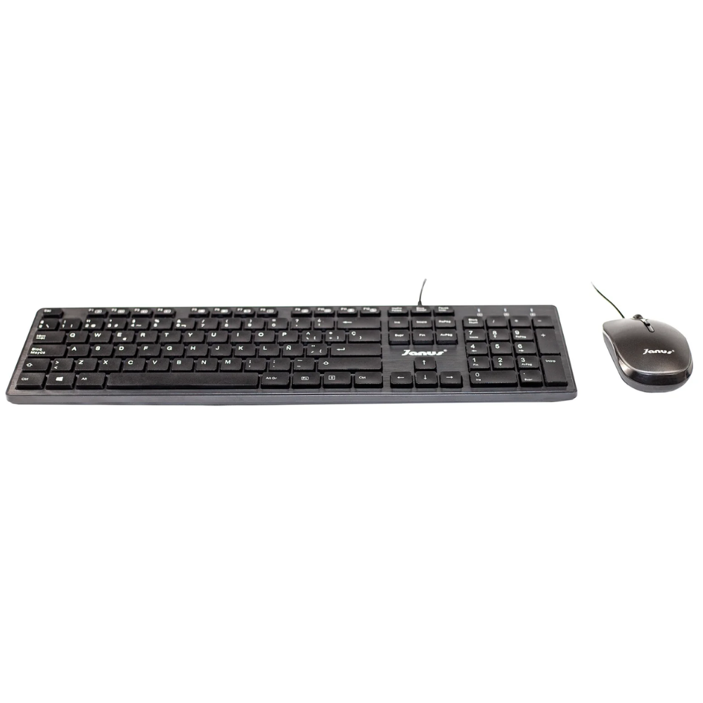 COMBO TECLADO Y MOUSE JANUS USB WORK PRECISION
