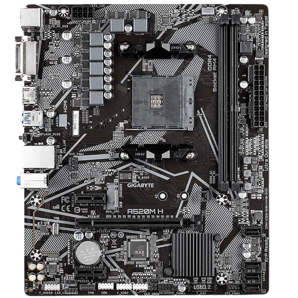 ENSAMBLE BOARD GIGABYTE A520M-H