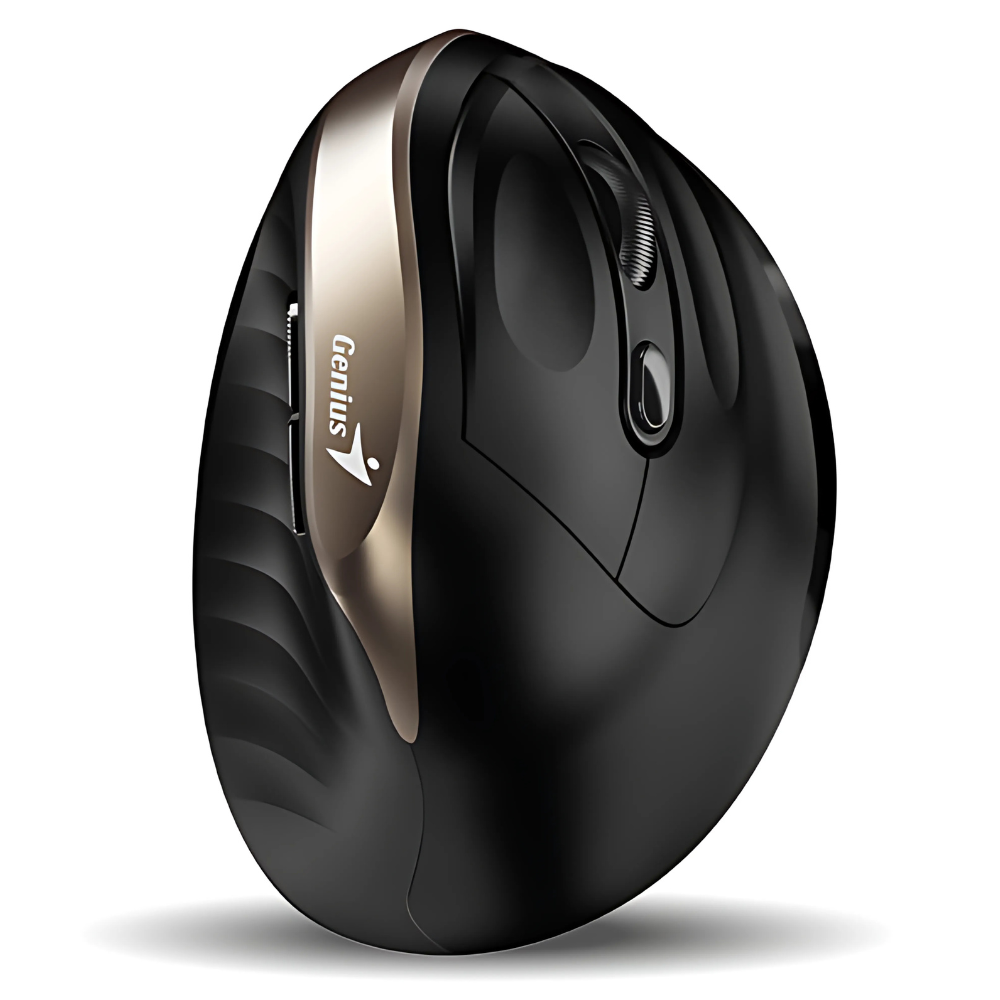 MOUSE ERGONIMICO GENIUS 8250S INALAMBRICO DORADO
