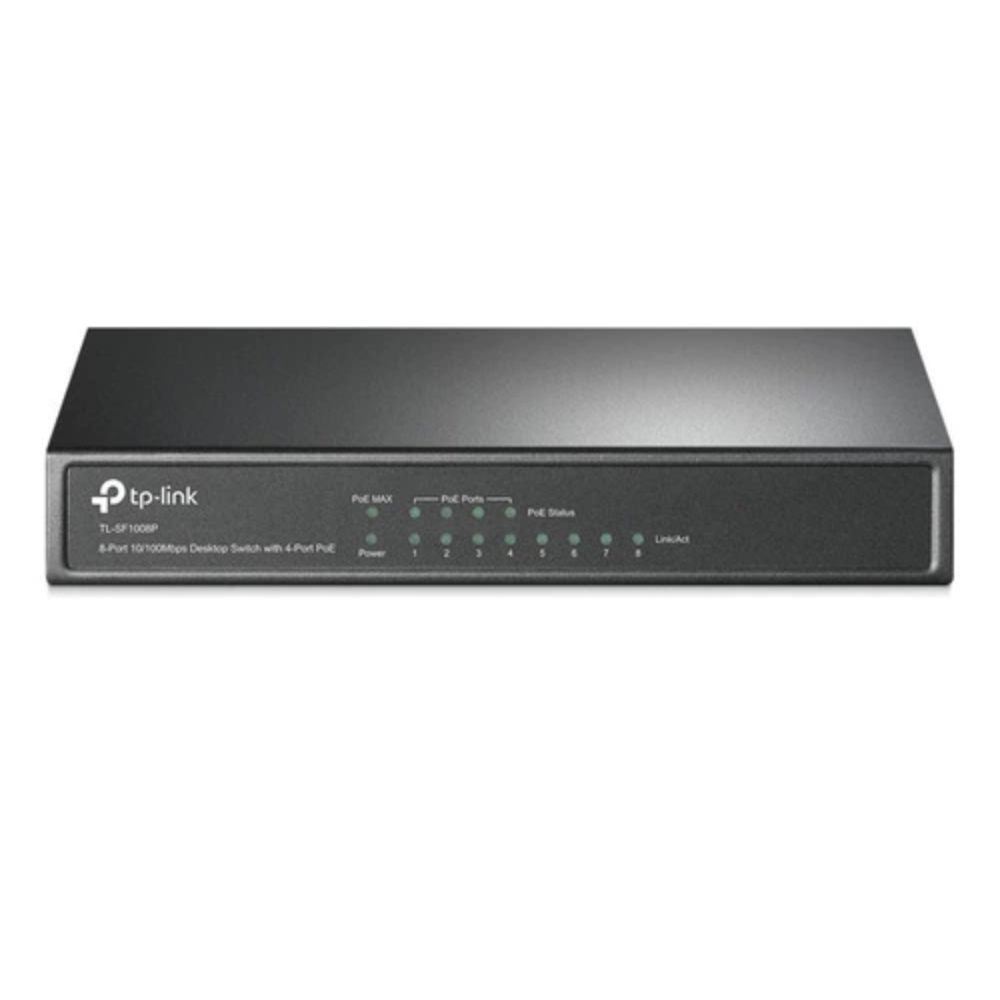 SWITCH TP-LINK TL-SF1008P 8 PUERTOS CON POE 10/100 MBPS