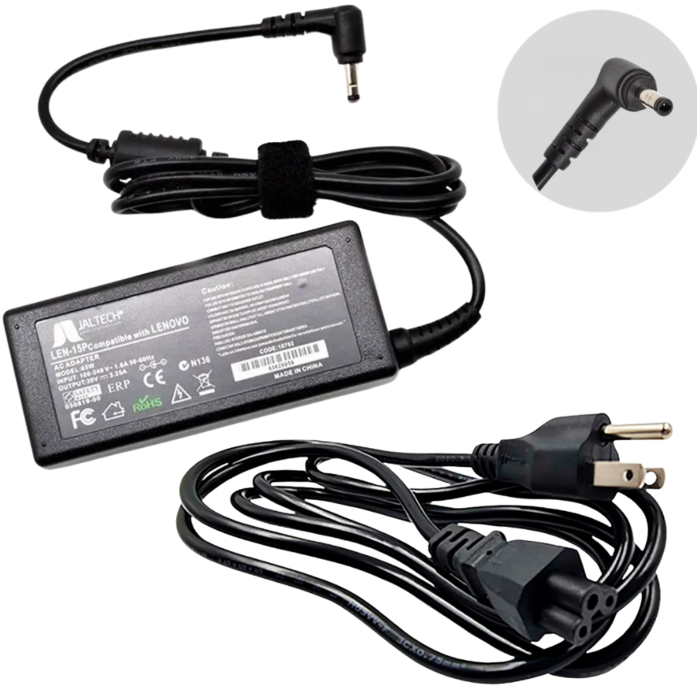 CARGADOR PARA LENOVO TIPO ORIGINAL 20V 3.25A 4.0mm * 1.7mm