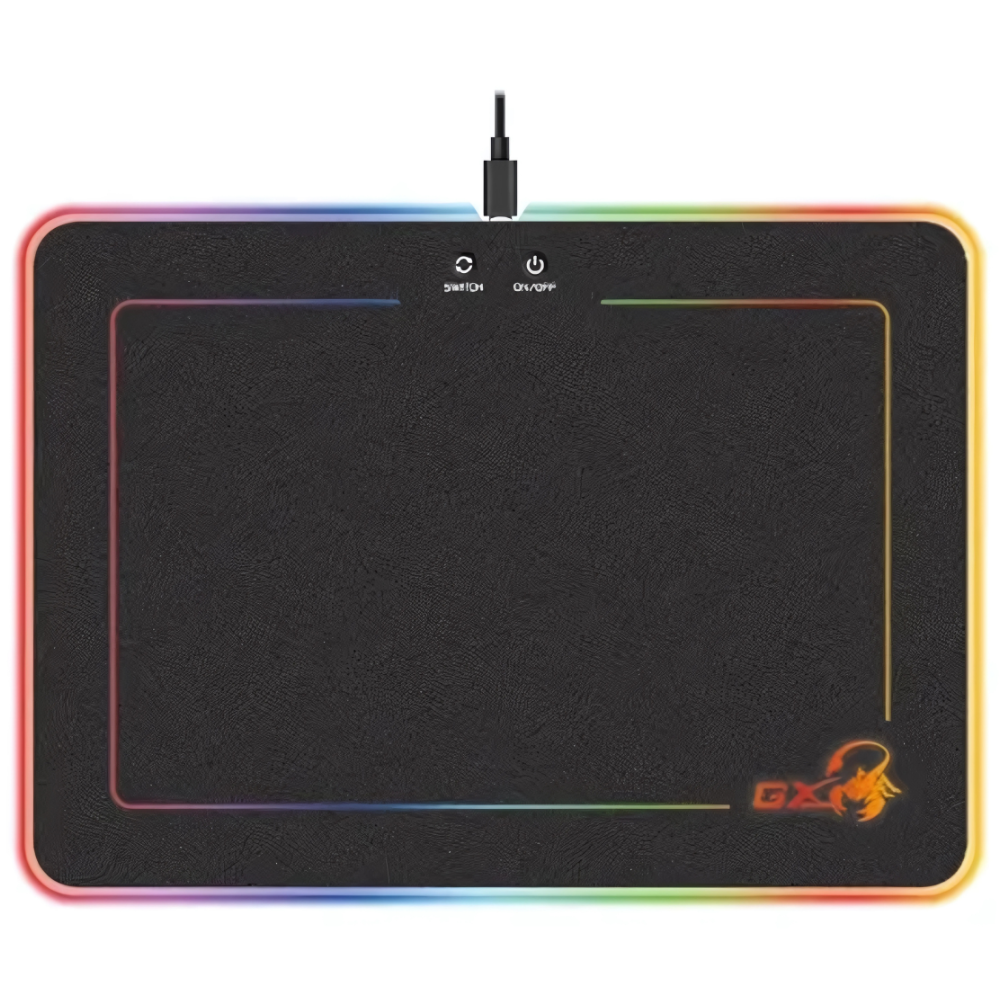 PAD MOUSE GAMING GENIUS GX-600H RGB NEGRO USB