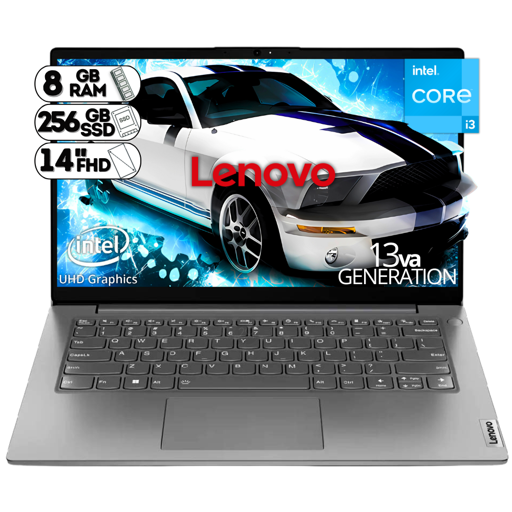 PORTATIL LENOVO V14 G4 IRU INTEL CORE I3 1315U SSD 256GB RAM DDR4 8GB / 14" FHD GRIS