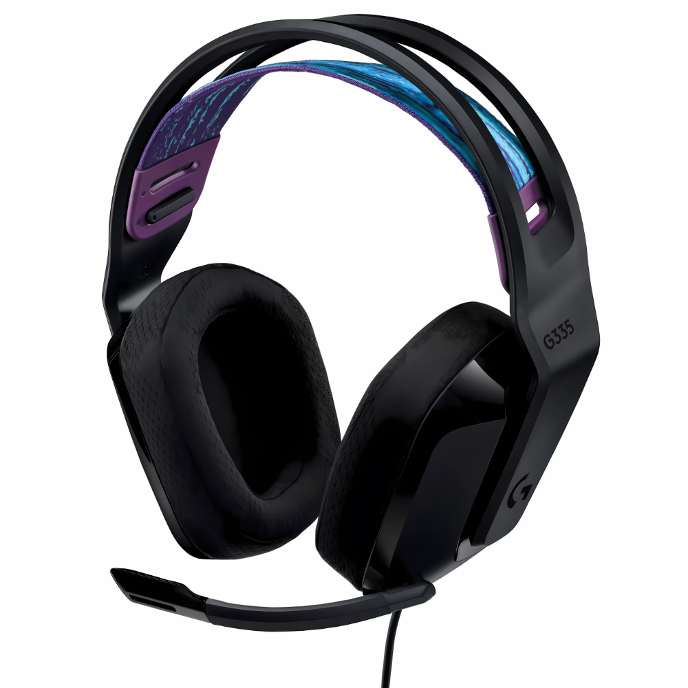 DIADEMA GAMER LOGITECH NEGRO G335 (NEGRO)