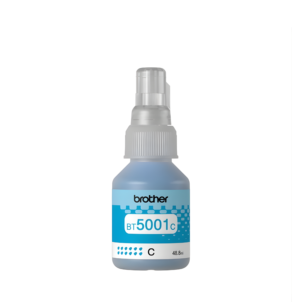TINTA BROTHER ORIGINAL BT5001C AZUL CAJA