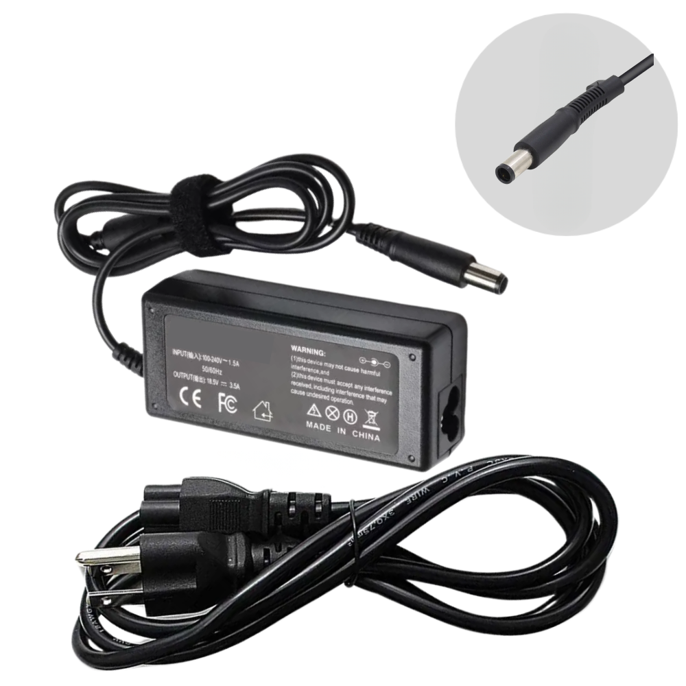 H02P CARGADOR HP UNIVERSAL 18.5V 3.5A AGUJA 7.4X5.0MM