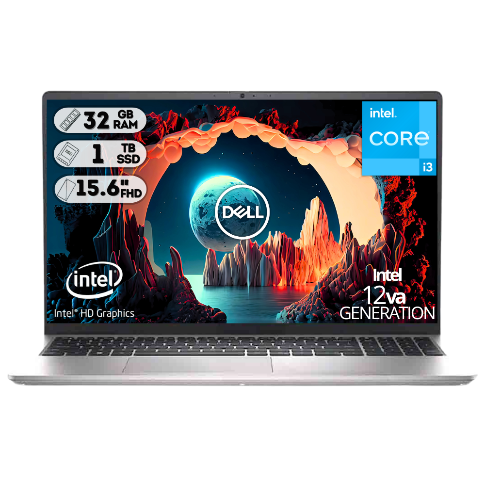 PORTATIL DELL INSPIRON 15 3530 INTEL CORE I5-1334U / SSD 1TB/ DDR4 32GB /15.6 FHD /PLATEADO /LINUX