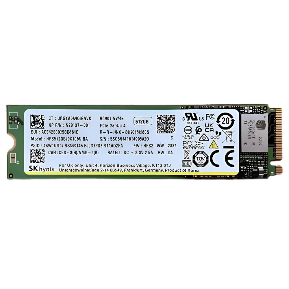ENSAMBLE SSD M.2 NVME MINI 512GB HYNIX
