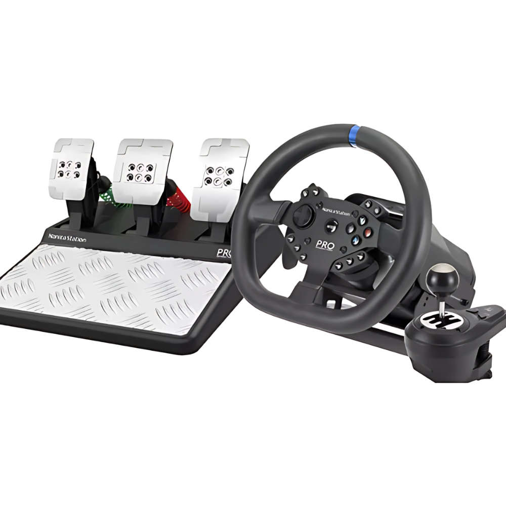 TIMON JYR PRO EXTREME FORCE FEEDBACK PALANCA EN H PEDALES METALICOS PC XBOX ONE/PS4