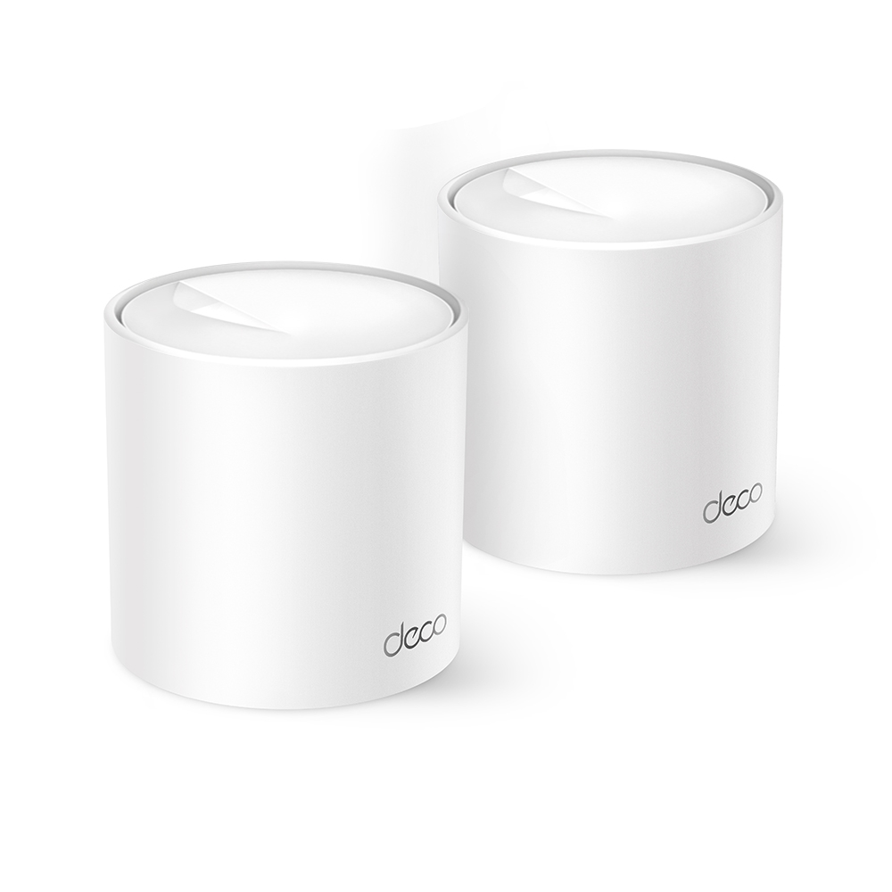 ROUTER TP LINK AX1500 DECO X10 (2 PACK) WHOLE HOME MESH WIFI 6 SYSTEM