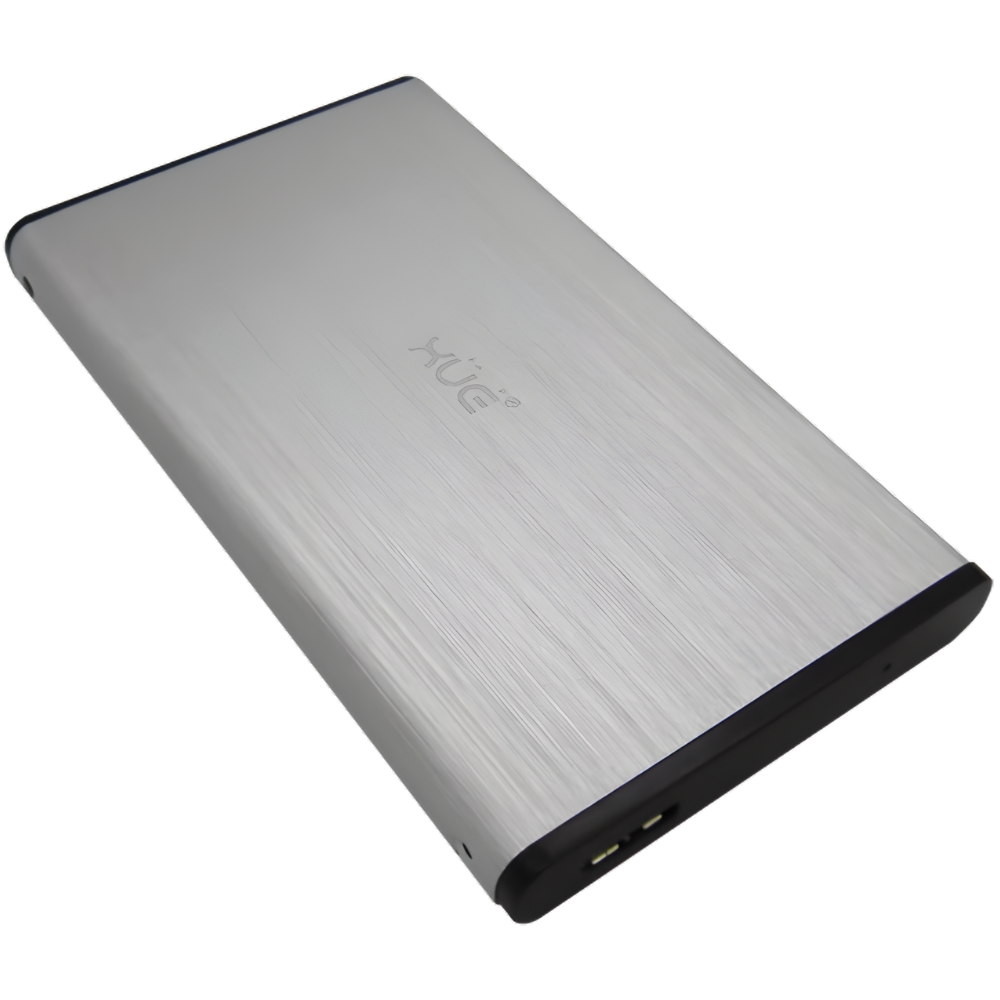 ENCLOSURE 2.5 USB 2.0 GRIS BRILLANTE