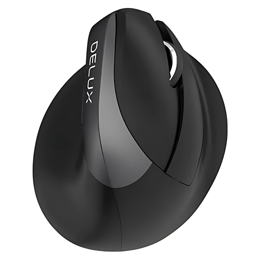 MOUSE VERTICAL INALAMBRICO DELUX M618 MINI ( PILAS )