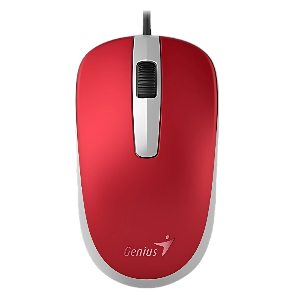 MOUSE GENIUS DX-120 USB ROJO