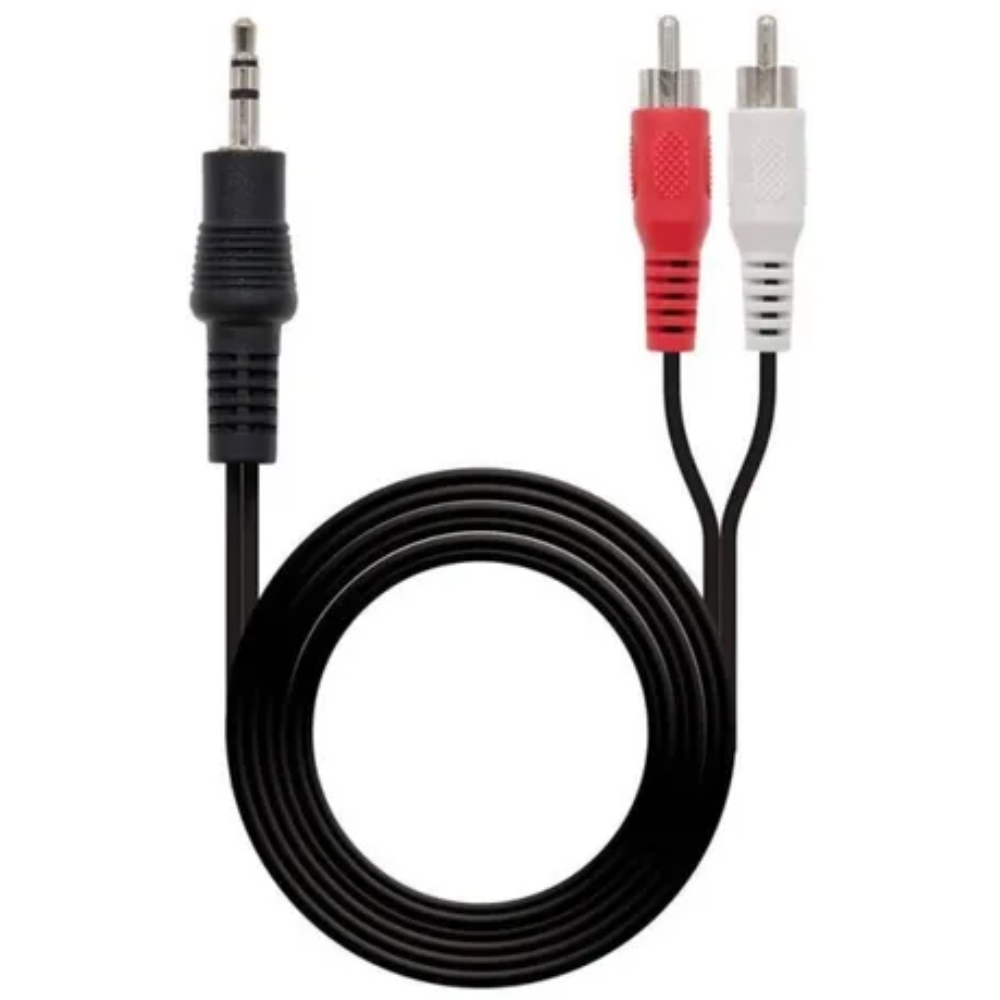 CABLE AUDIO A RCA 3 METROS