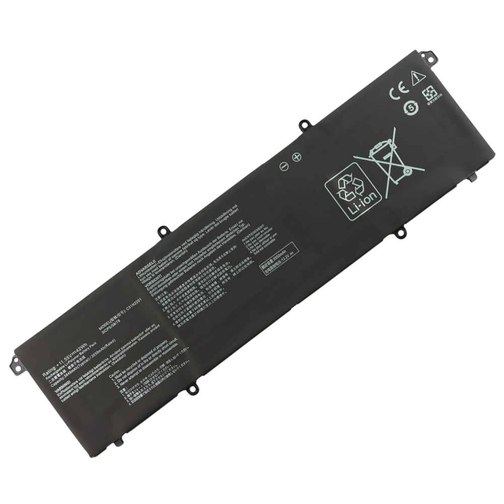 BATERIA ASUS X1605EA X1504 C31N2201 11.4V