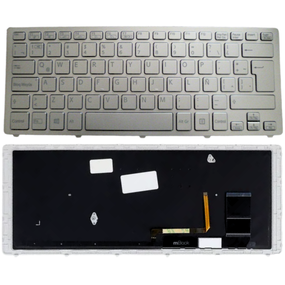 TECLADO SONY SVF15N28SCS RETROILUMINADO