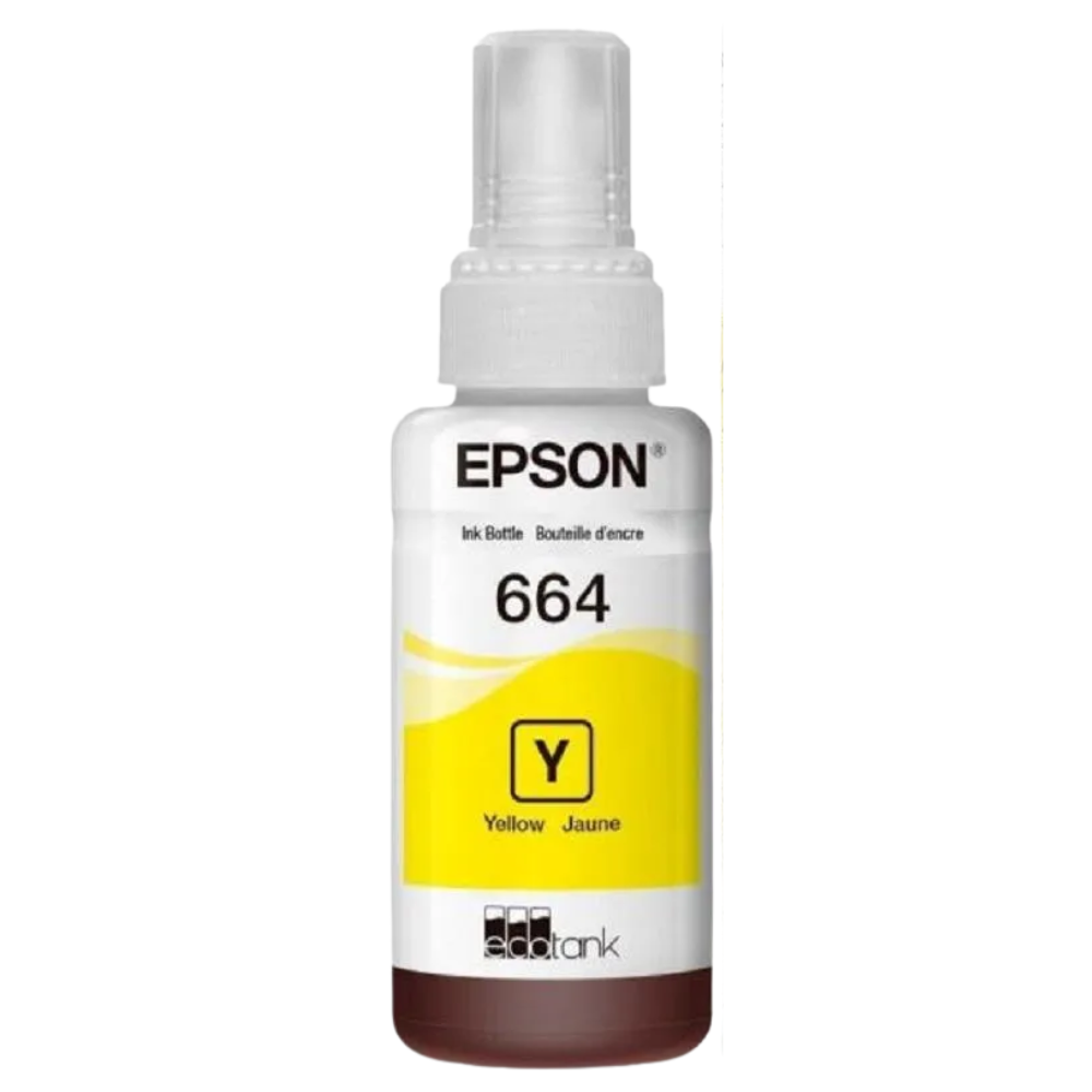TINTA EPSON 664 REPUESTO AMARILLO BOLSA