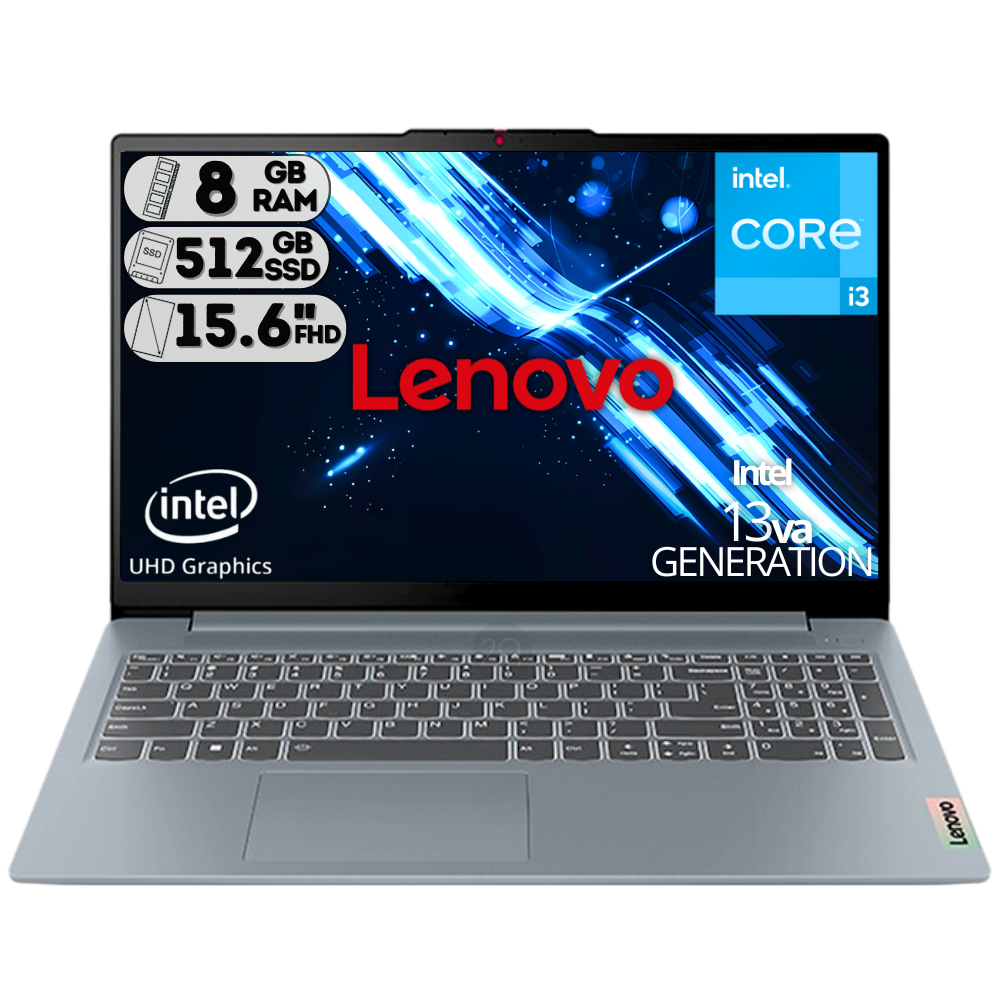 PORTATIL LENOVO 15IRU8 CORE I3 1315U8 SSD 512GB RAM 8GB 15.6" FHD GRIS
