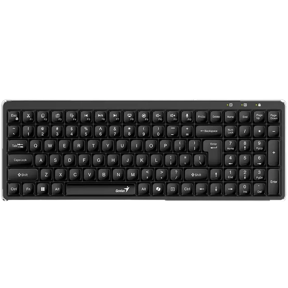 TECLADO GENIUS LUXE MATE 120 AI USB NEGRO
