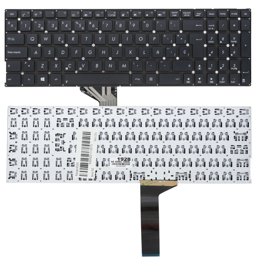 TECLADO PARA ASUS X555D