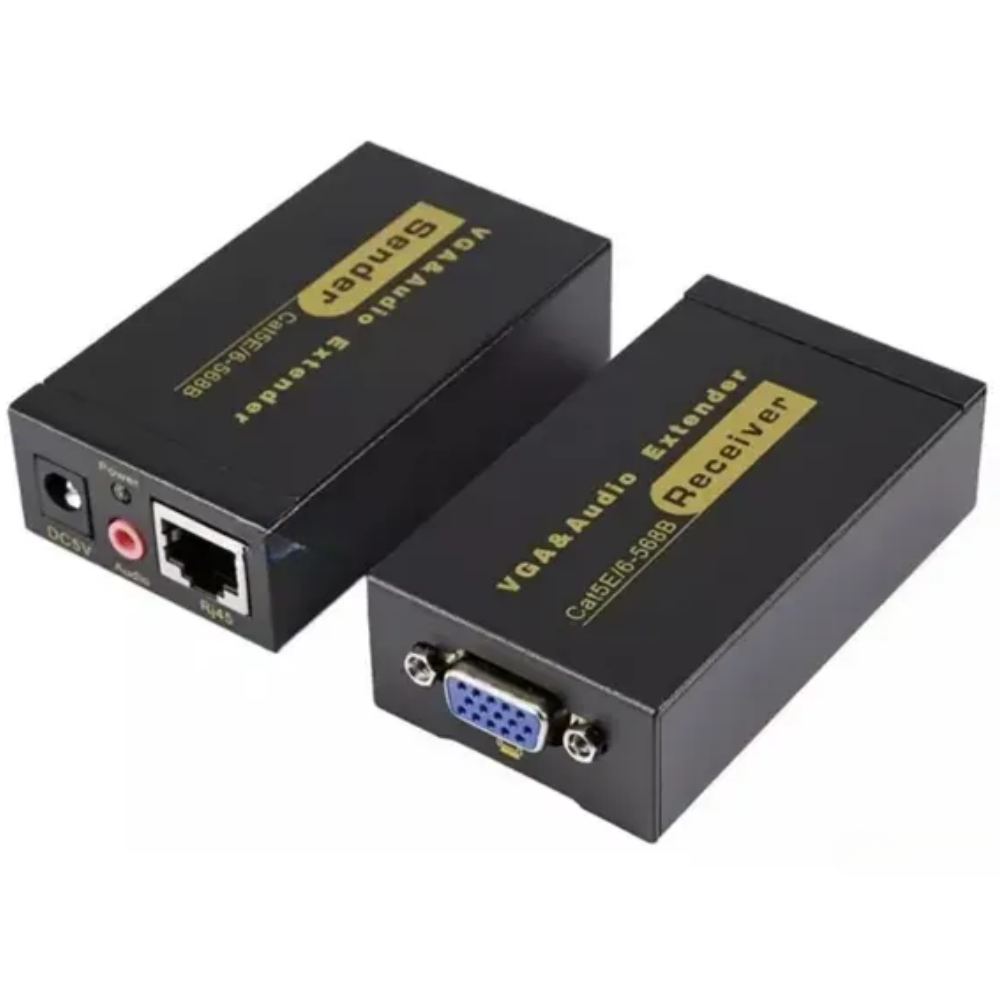 EXTENDER VGA 100 METROS CAT 5E , 6E
