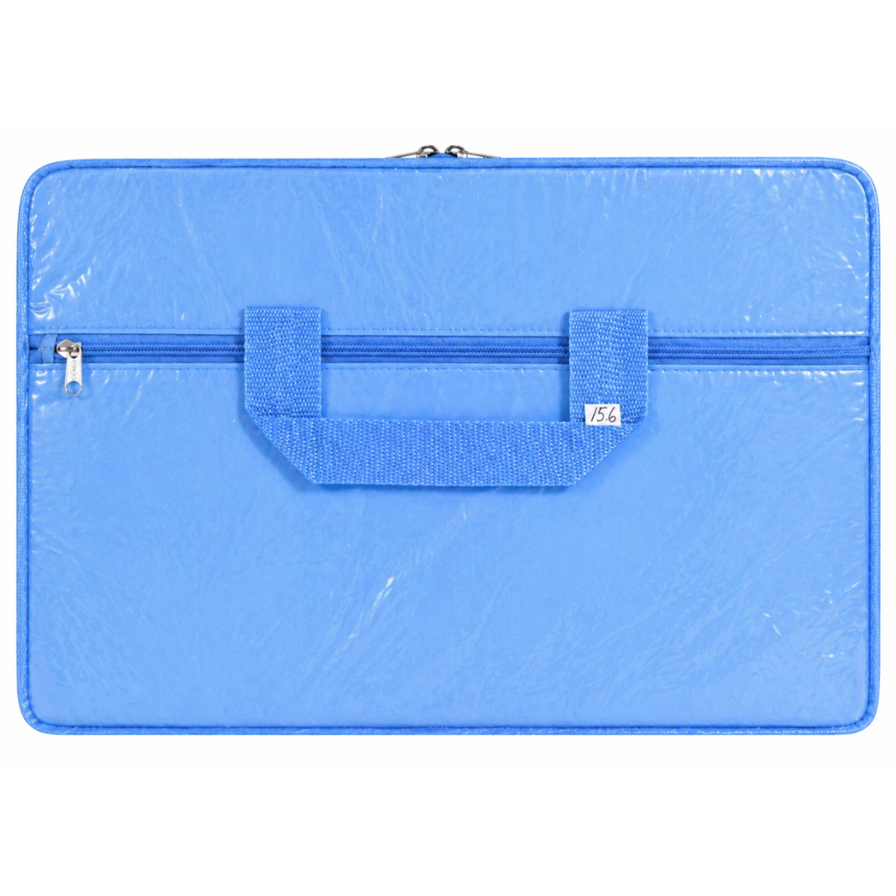 FUNDA CON MANIJAS PARA PORTATIL 15.6" CELESTE
