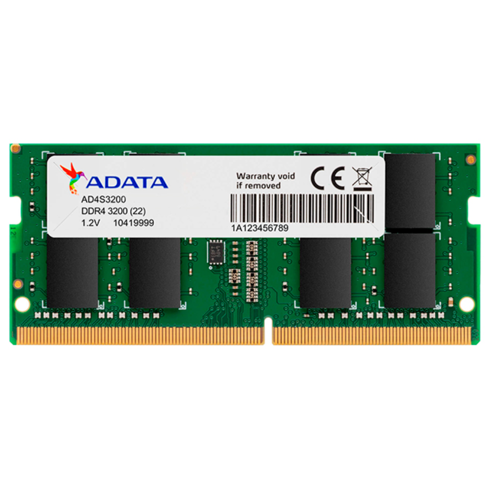 ENSAMBLE MEMORIA PORTATIL DDR4 8GB 3200MHZ ADATA