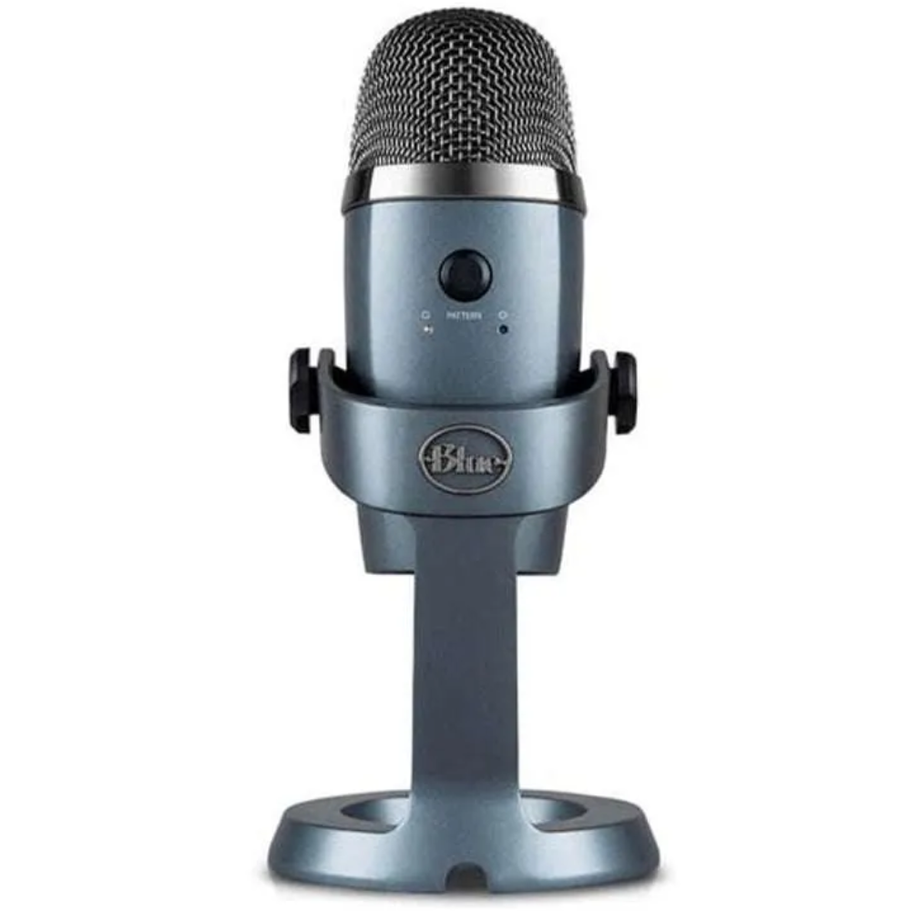 MICROFONO BLUE YETI LOGITECH GRIS