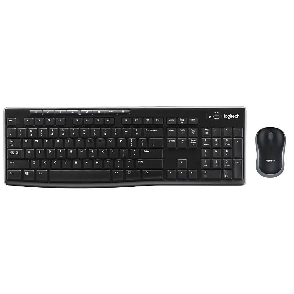 COMBO TECLADO Y MOUSE INALAMBRICO LOGITECH MK270 USB