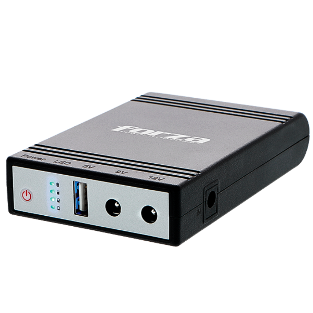 MINI UPS + POWER BANK FORZA DC-140 USB