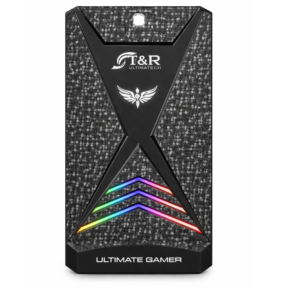 ENCLOSURE 2.5 - 3.0 GAMER RGB JHDD-004